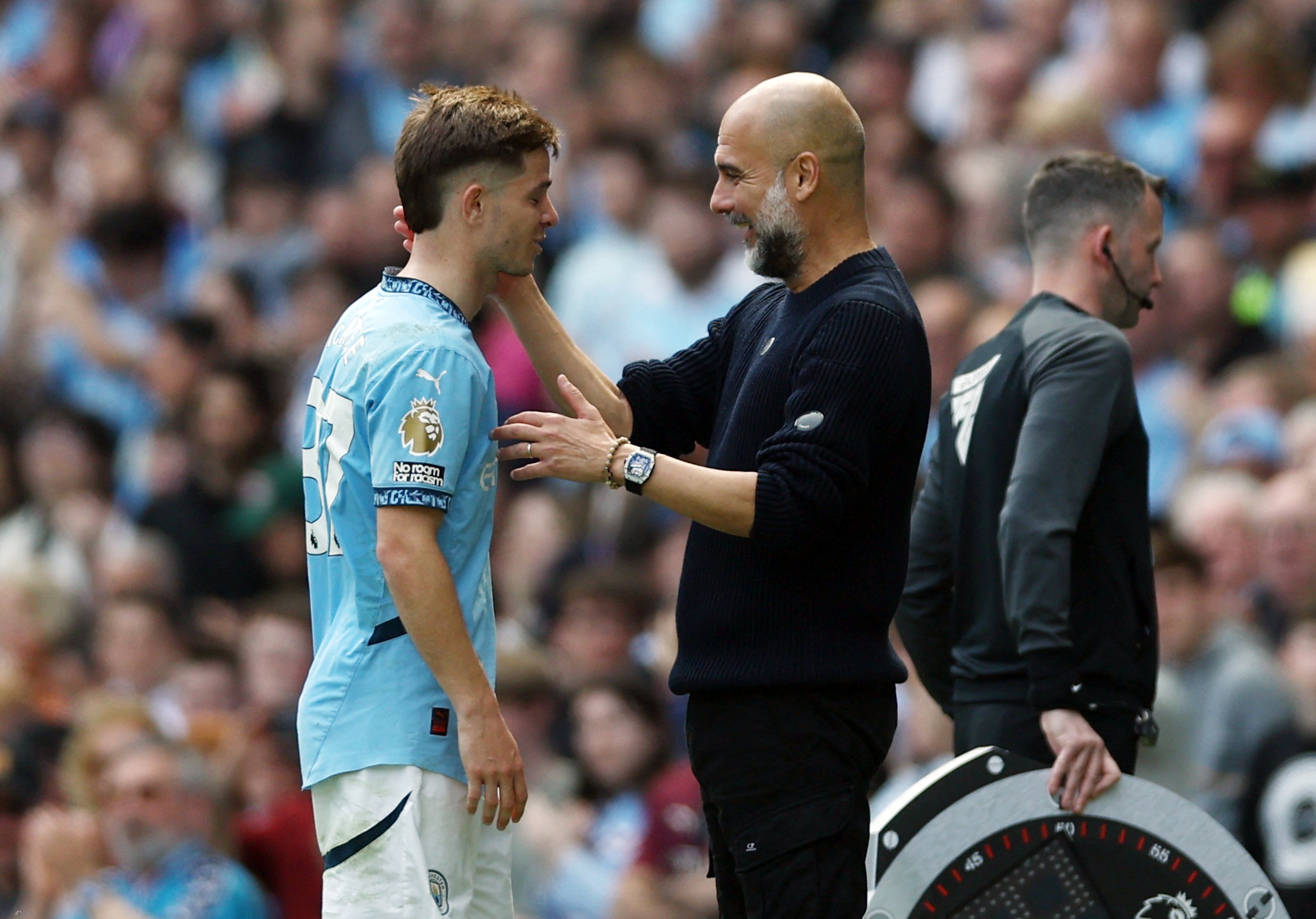 TA：新賽季競爭對麥卡蒂等青訓(xùn)生不利，曼城不想重蹈帕爾默覆轍