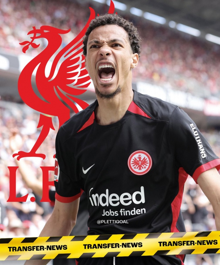 德天空：利物浦就?；倏颂峤坏诙輬髢r，法蘭克福正在評估