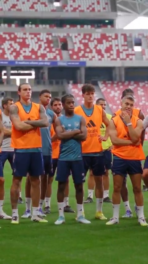 今晚對陣米蘭！阿森納曬訓(xùn)練視頻：準(zhǔn)備進(jìn)行我們的第一場季前賽