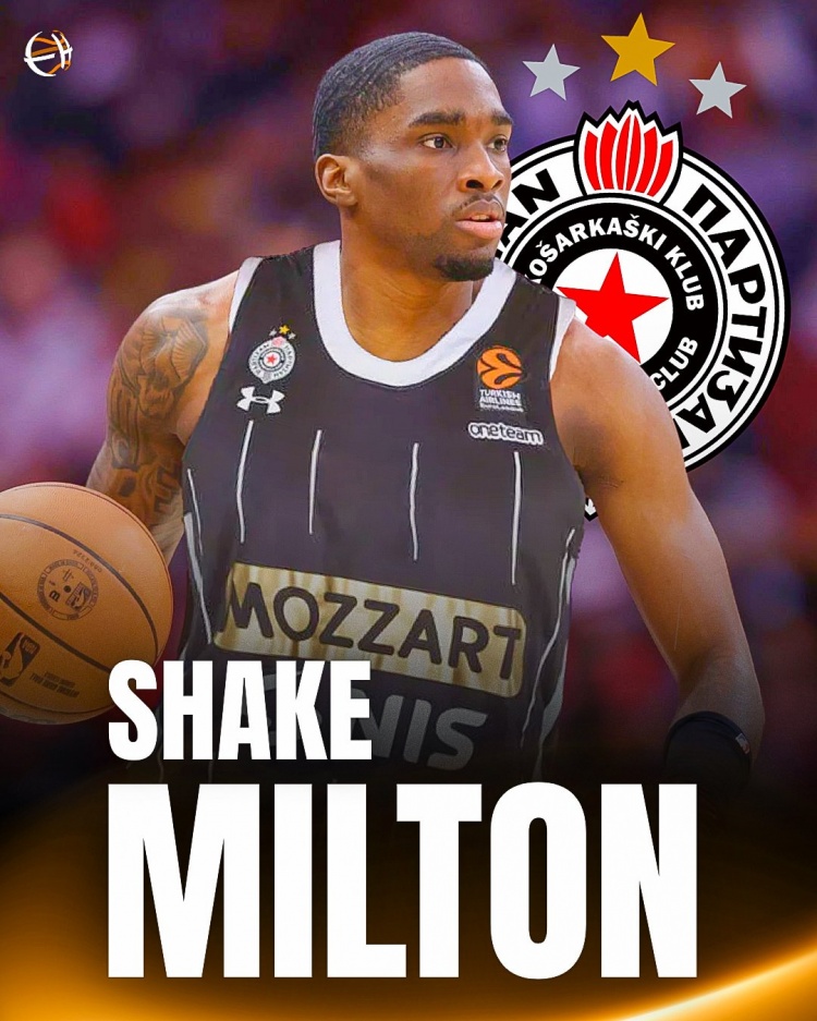 本周一被湖人裁員！米爾頓加盟貝爾格萊德游擊 下賽季薪水120萬