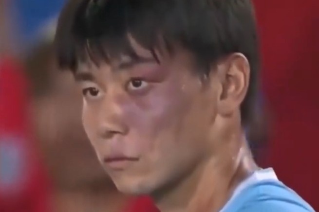鹽城隊球員龐智超被武漢體育學院錄取，曾因“封神”眼神走紅