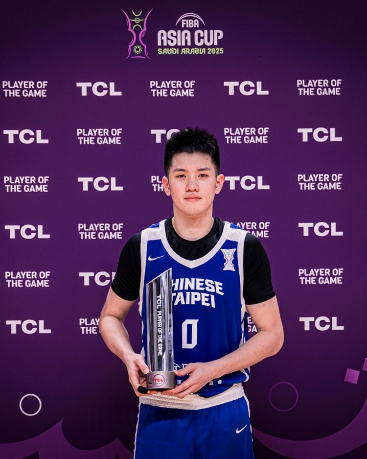 14中9砍22分&單節(jié)16分！林庭謙當選中國臺北vs伊拉克全場最佳球員