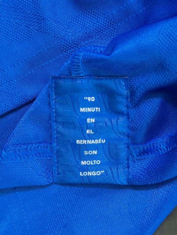 皇馬新賽季第三客場球衣將印上經(jīng)典言論：伯納烏的90分鐘非常漫長