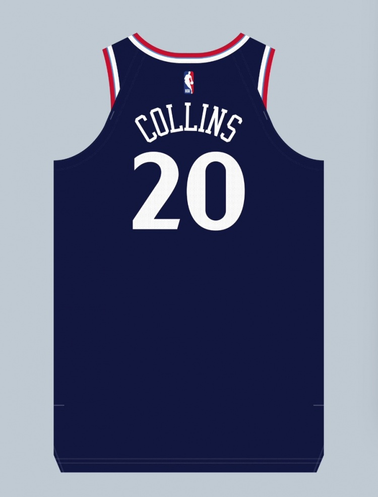 此前屬于溫斯洛！球衣名記：約翰-科林斯在快船將繼續(xù)穿20號(hào)球衣