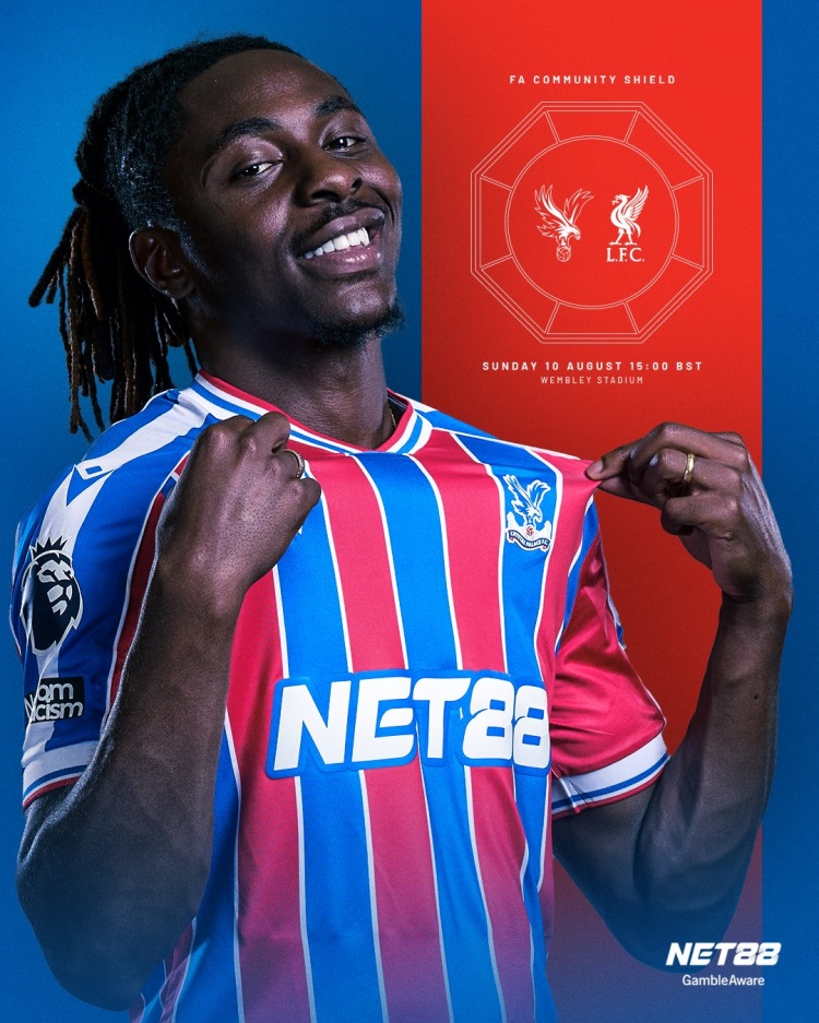 水晶宮發(fā)布社區(qū)盾杯對(duì)陣?yán)锲趾?bào)：埃澤單人出鏡