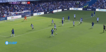 驚險(xiǎn)！半場結(jié)束前，切爾西進(jìn)攻三連擊均被防守球員擋出