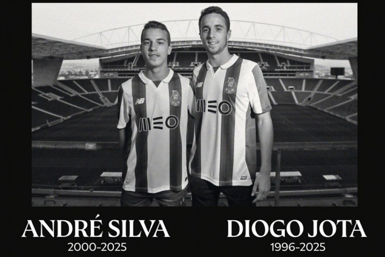 官方：新賽季英超首輪各隊賽前將為若塔和安德烈-席爾瓦默哀