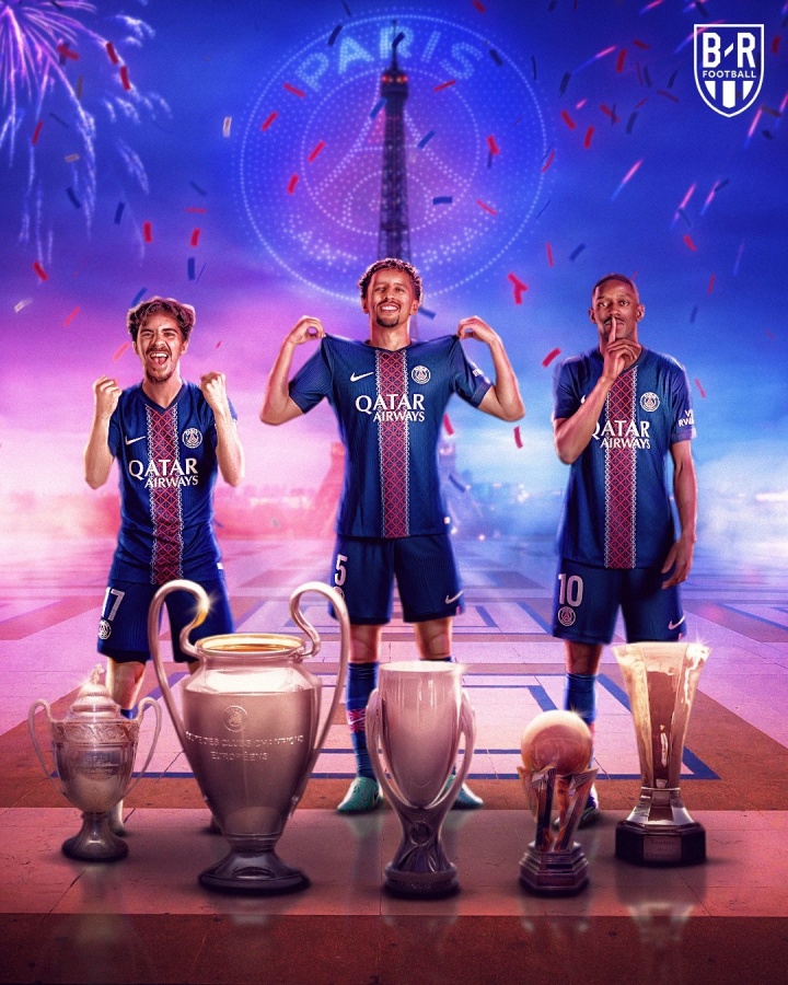 ??加冕五冠王！巴黎今年已拿5座冠軍，12月還可爭(zhēng)奪洲際杯