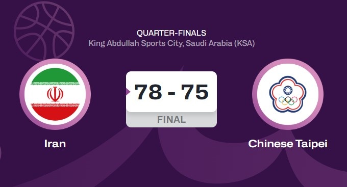 中國(guó)臺(tái)北隊(duì)主帥：我們沒能解決最后階段出現(xiàn)的問題 這就是籃球