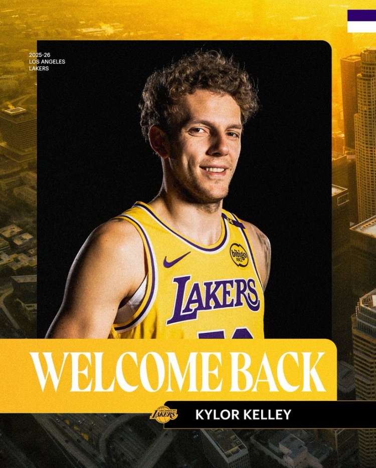 新援中鋒！湖人官推曬出海報歡迎凱勒-凱利