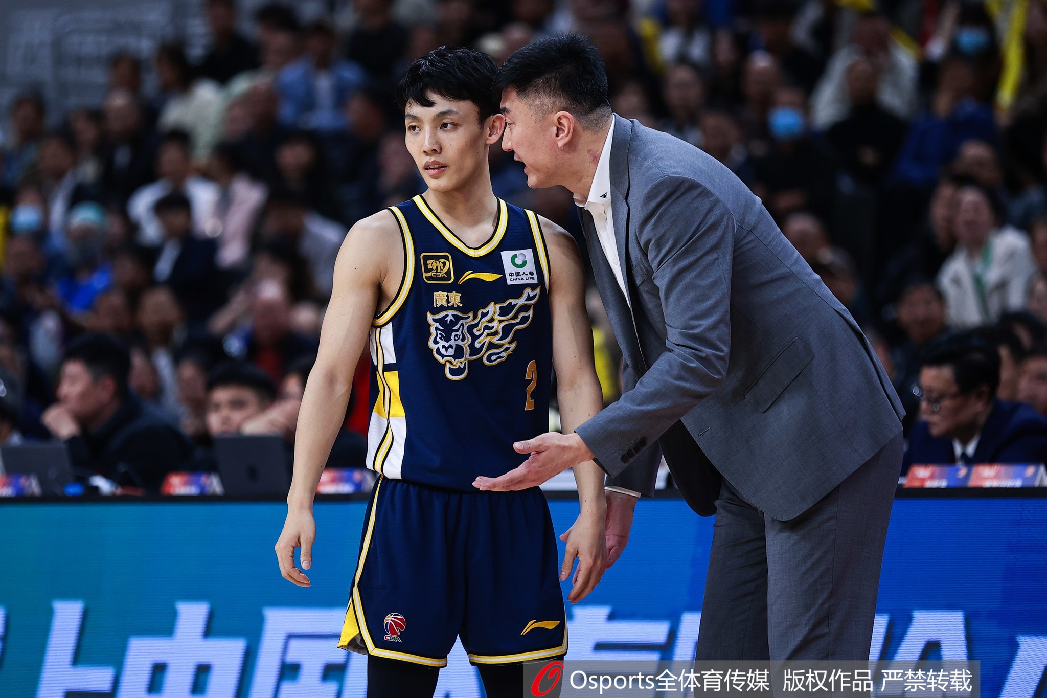 曾說廣東男籃垃圾！任冉：現(xiàn)在可以提前宣布 廣東下賽季重返4強了