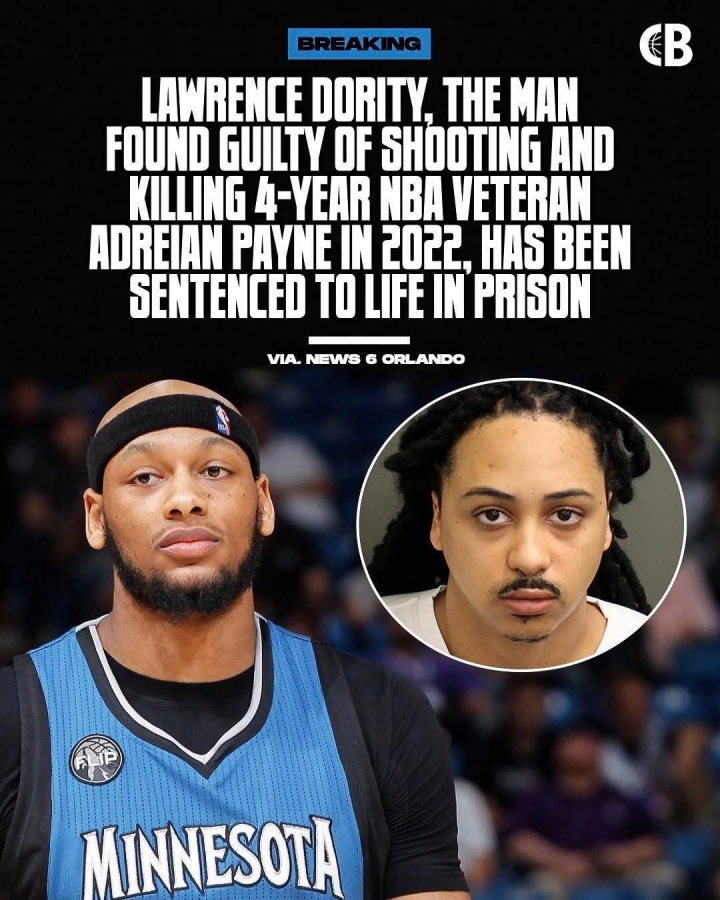 RIP！前NBA球員阿德里安-佩恩被槍殺 歷時3年兇手被判終身監(jiān)禁
