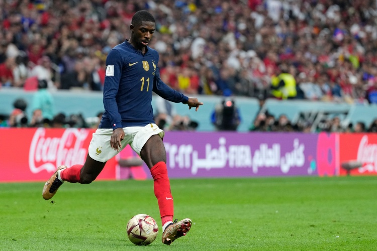 隊報：登貝萊參加法國賽前最后一次合練，可參加對烏克蘭的世預(yù)賽