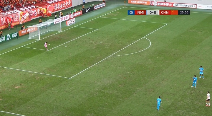還沒進(jìn)球......開場(chǎng)已20分鐘，U22國(guó)足5射0正仍0-0北馬里亞納群島