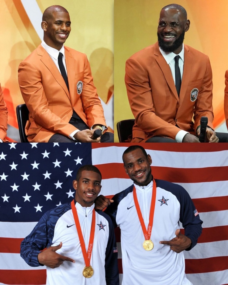 來自NBA官方的贊美！老詹&CP3已進(jìn)名人堂 但依舊還是現(xiàn)役球員！