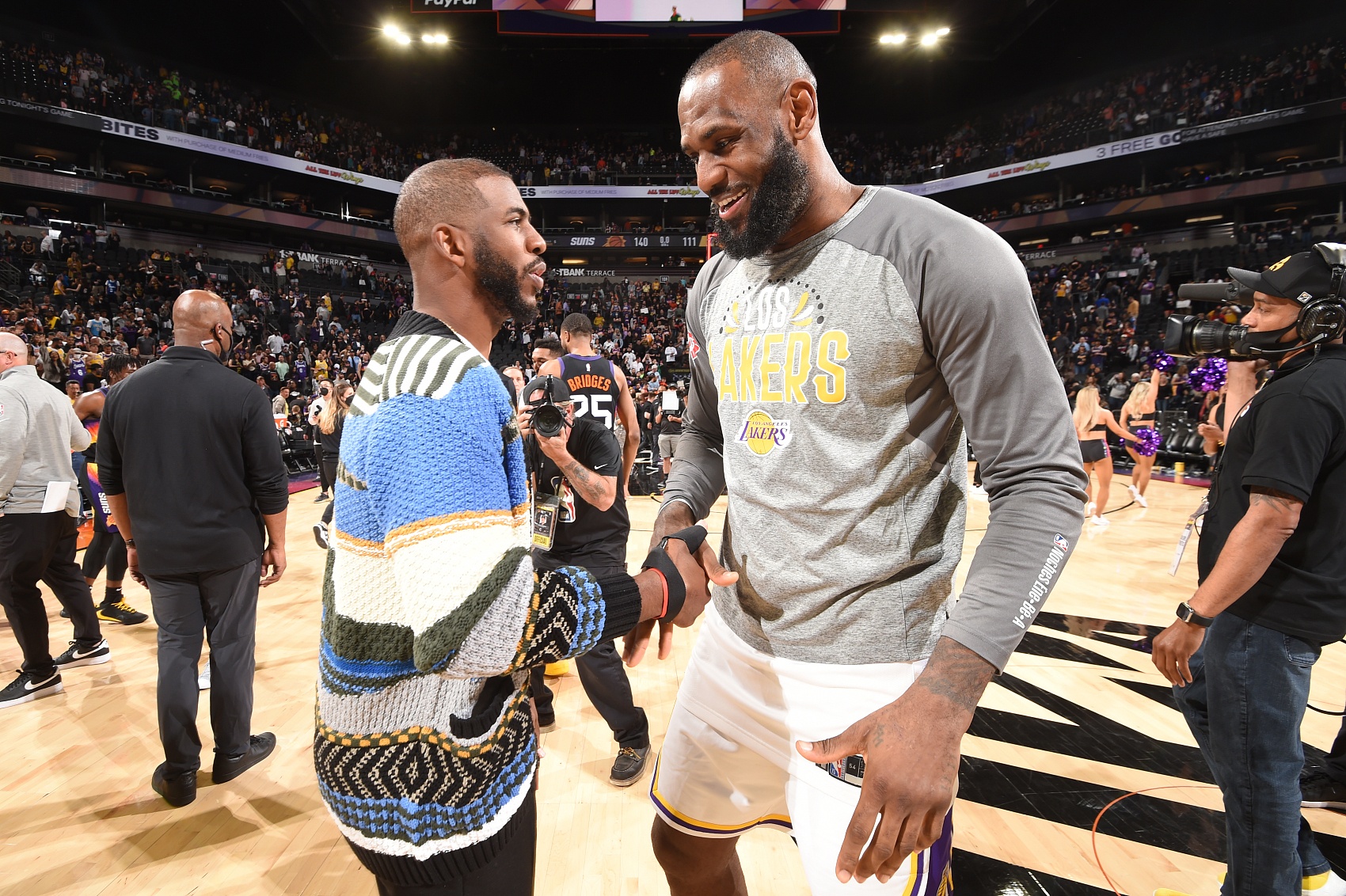 詹姆斯與NBA史上35.6%的球員同場(chǎng)競(jìng)技過(guò) 名列歷史第一 保羅第二