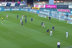 意甲3連勝遭終結！尤文1-1維羅納 小孔塞桑貼地斬馬里奧送點