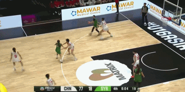 不容易！敘利亞U16女籃下半場(chǎng)被中國(guó)隊(duì)打出36-0之后終于得分