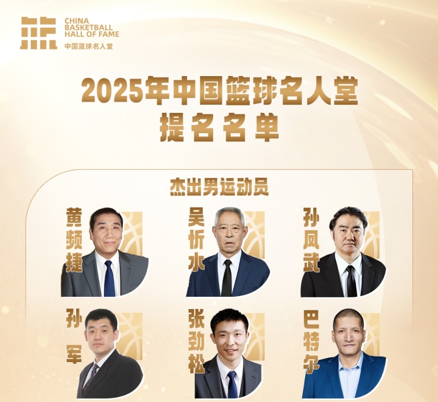 傳奇自傳承！上直播吧 舉薦中國籃球名人堂成員——男運動員篇