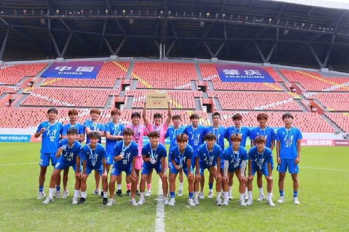 中青賽高中年齡段U17總決賽，津門虎U17斬獲全國季軍！